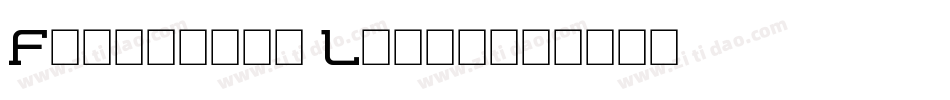 Formation Light字体转换